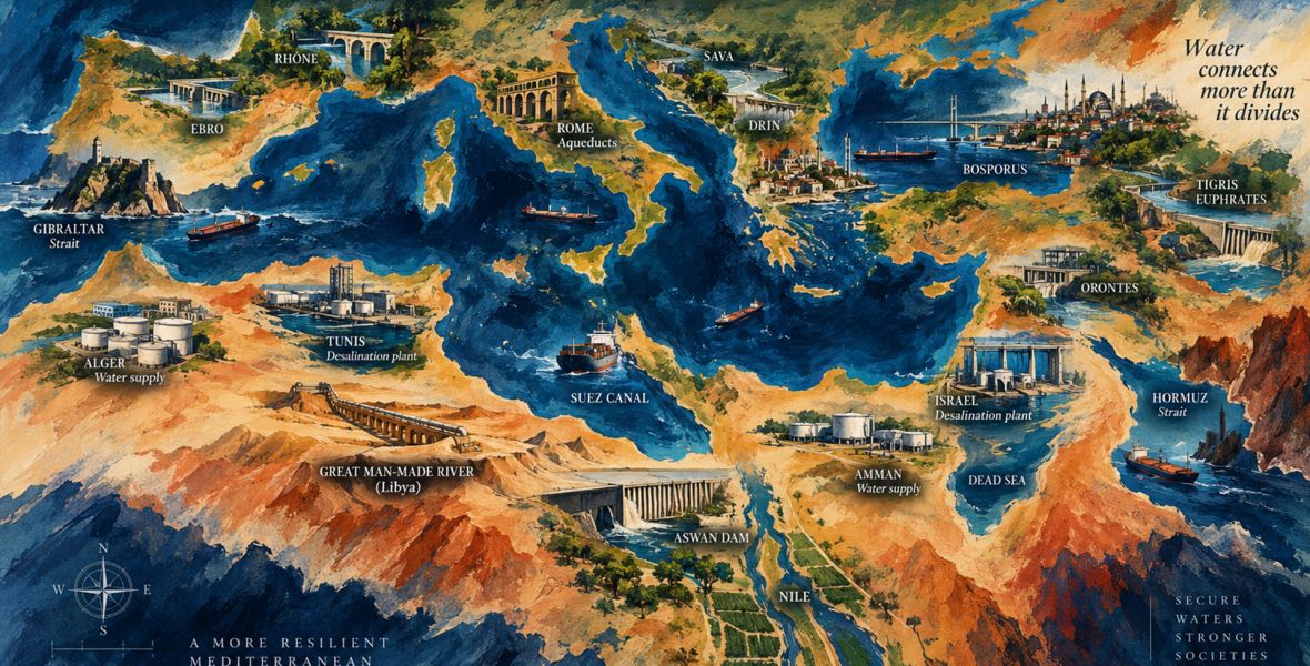 Idrosicurezza, ecco la nuova posta in gioco nel Mediterraneo