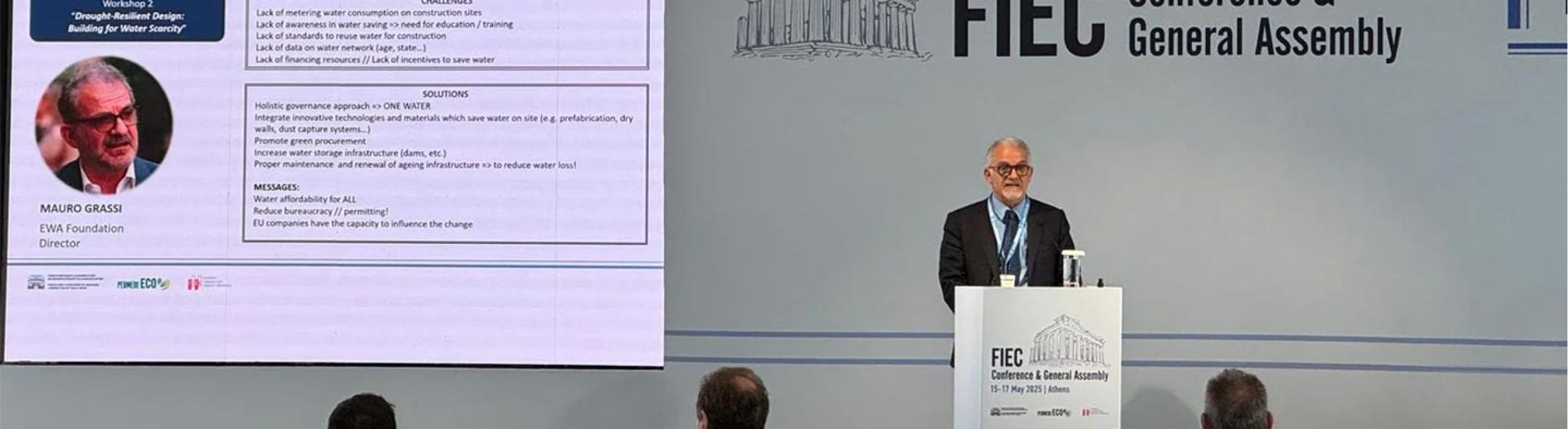 Soluzioni basate sulla Natura e infrastrutture per la crisi idrica in Europa