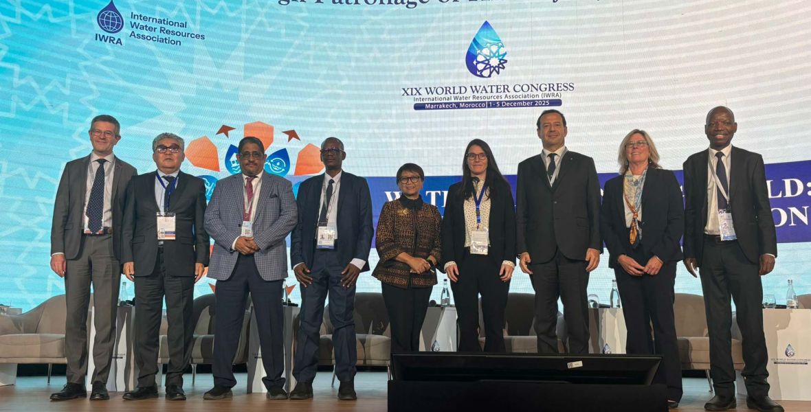 Retno MARSUDI (inviata speciale ONU per l'acqua): “Le soluzioni tecniche esistono, a volte è più importante concentrarsi sulla governance dell'acqua”.