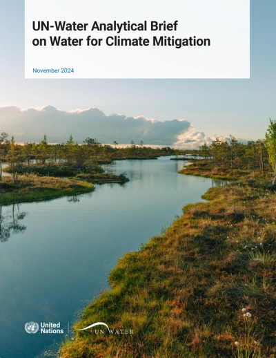 UN-Water Analytical Brief on Water for Climate Mitigation