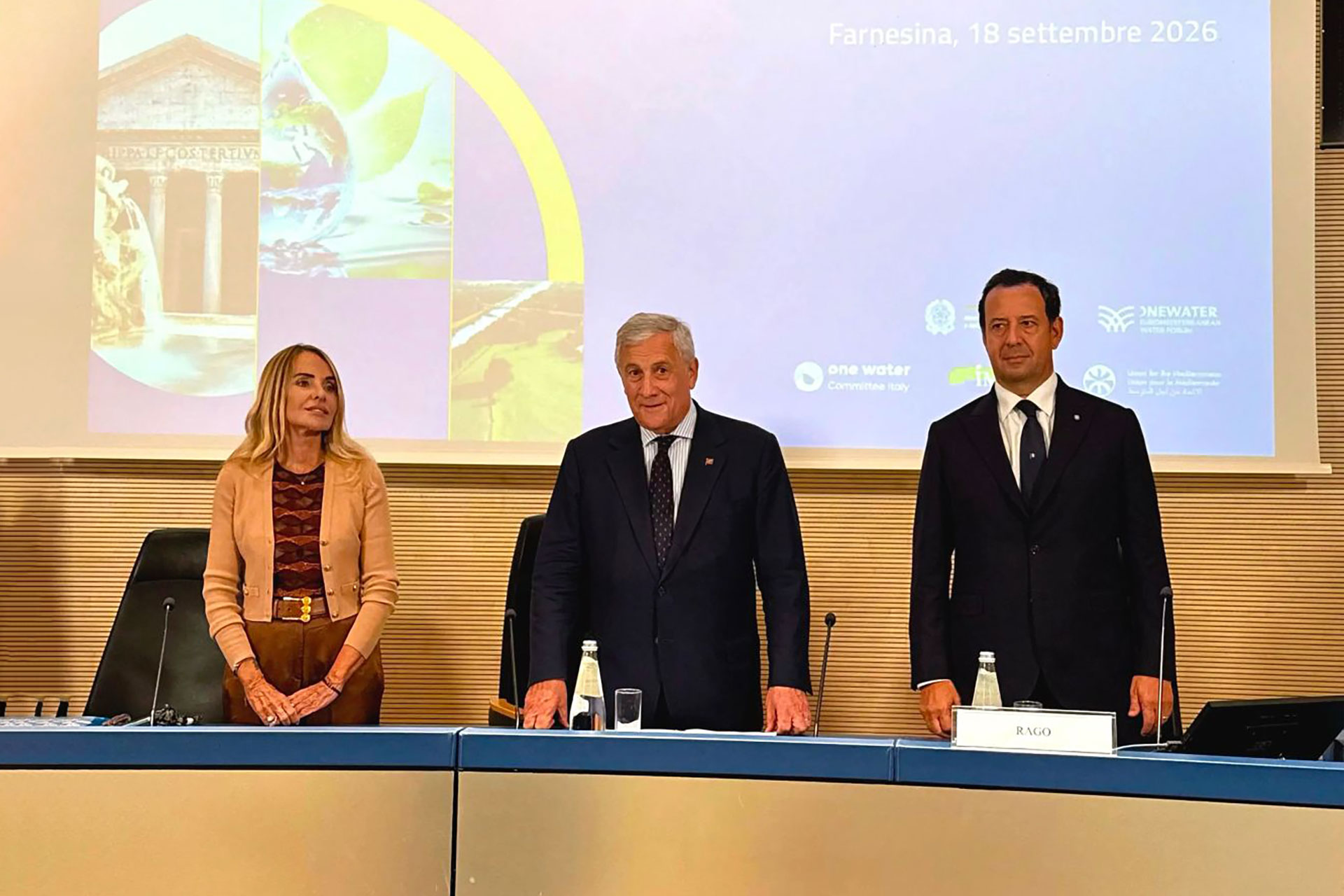 Roma capitale del dialogo sull’acqua: al via il Forum Euromediterraneo dell’Acqua