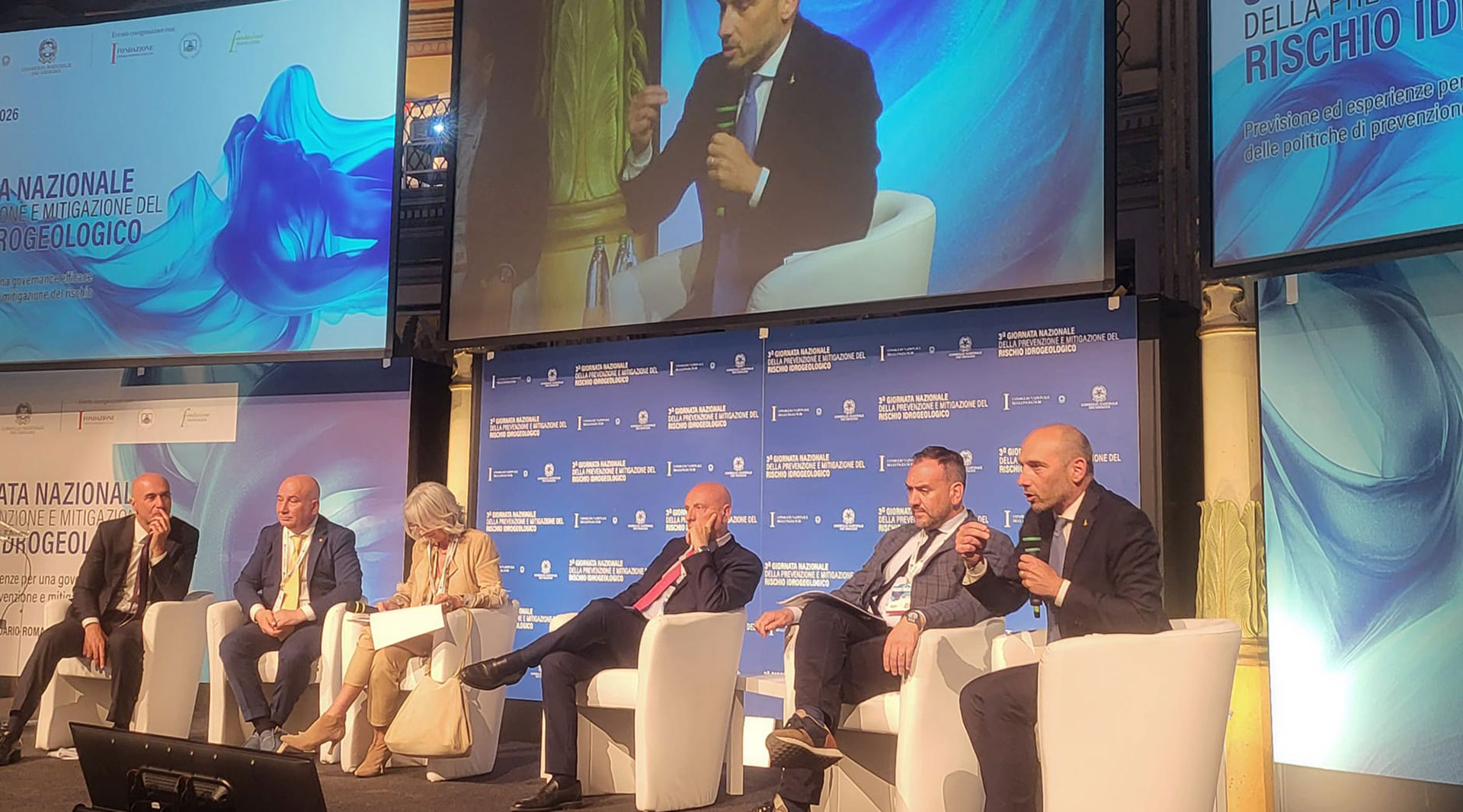 One Water alla Terza Giornata Nazionale sulla Prevenzione del Rischio Idrogeologico