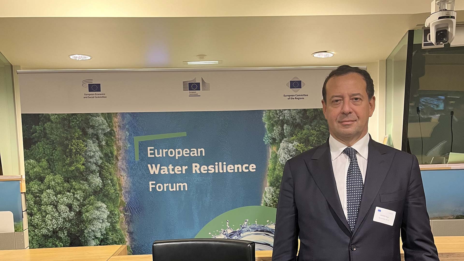 One Water al primo water Resilience forum a Bruxelles