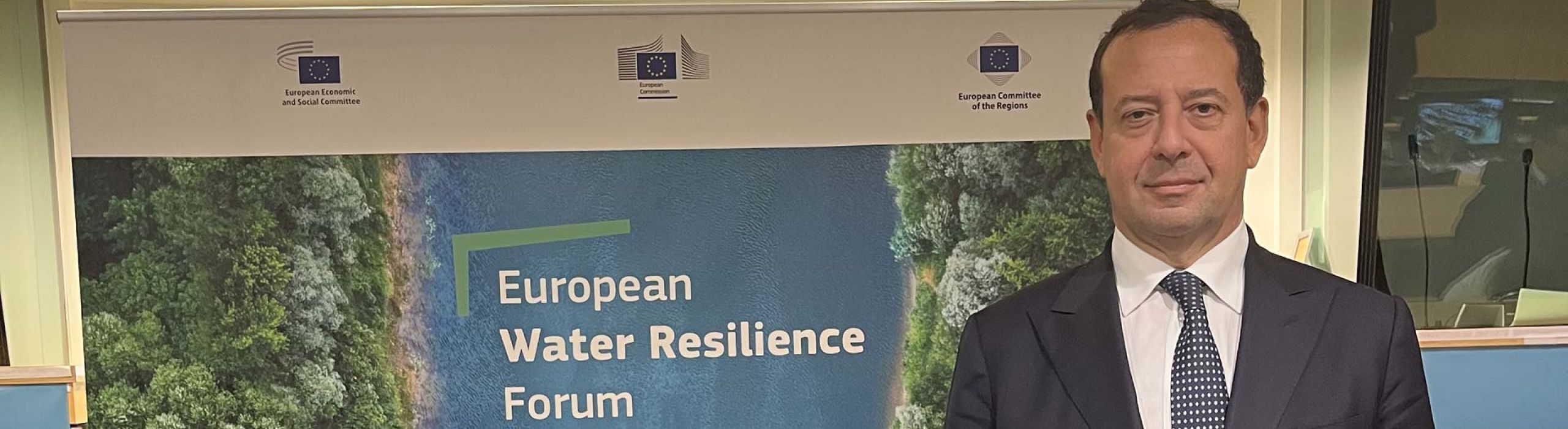One Water al primo water Resilience forum a Bruxelles