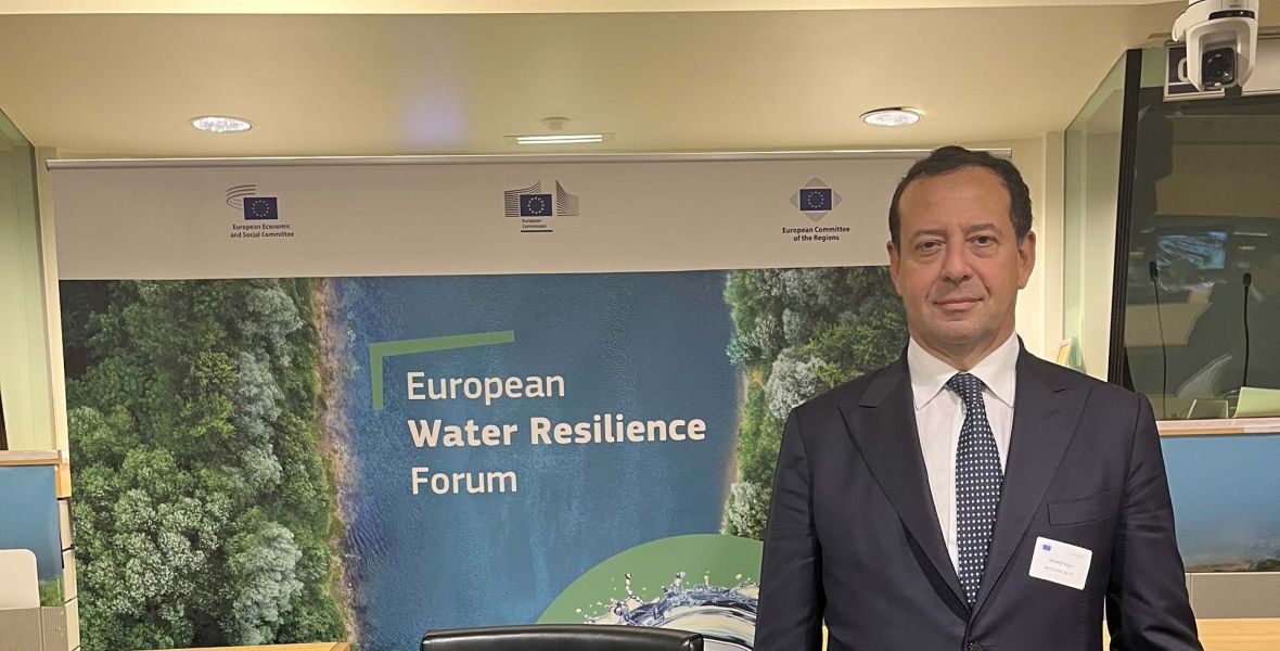 One Water al primo water Resilience forum a Bruxelles