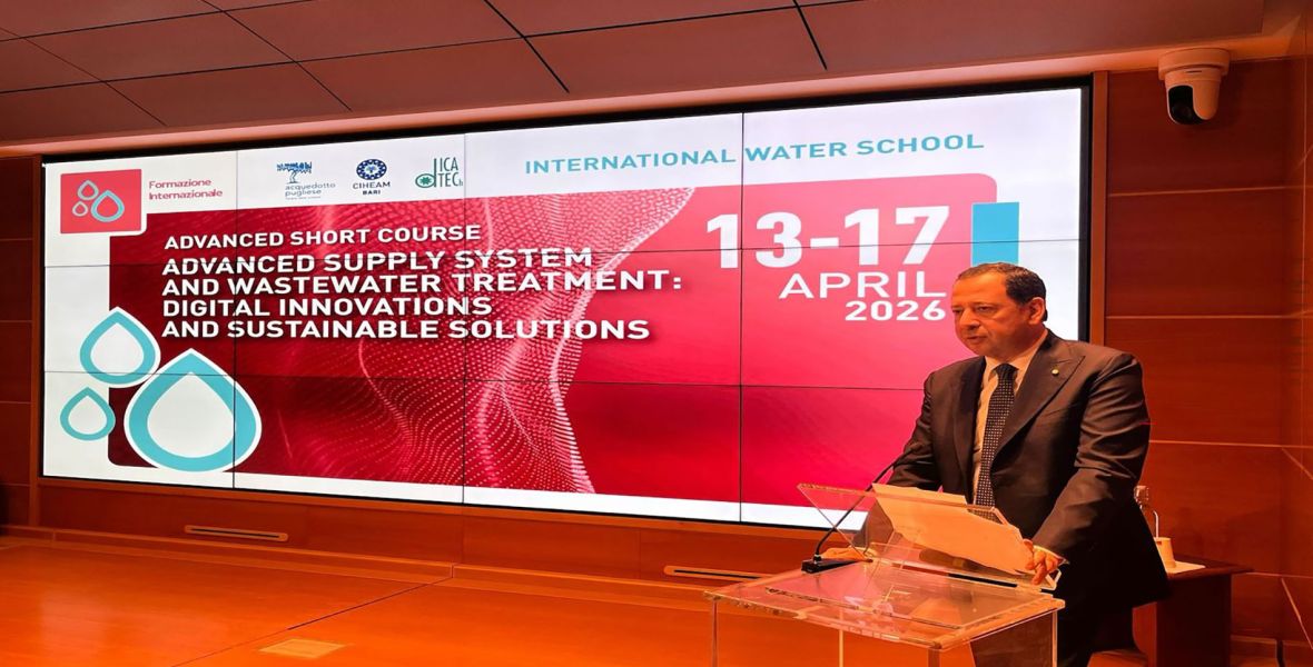 Acqua, conoscenza e cooperazione: a Bari si forma il futuro della gestione idrica