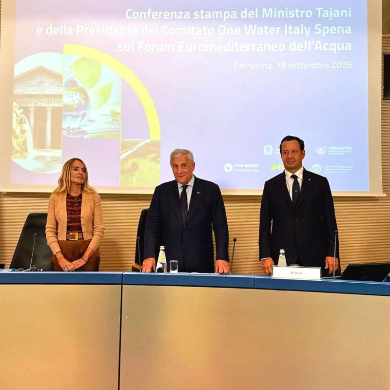 Roma capitale del dialogo sull’acqua: al via il Forum Euromediterraneo dell’Acqua