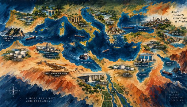 Idrosicurezza, ecco la nuova posta in gioco nel Mediterraneo