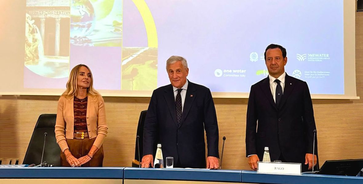 Roma capitale del dialogo sull’acqua: al via il Forum Euromediterraneo dell’Acqua