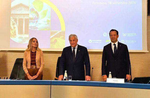 Roma capitale del dialogo sull’acqua: al via il Forum Euromediterraneo dell’Acqua
