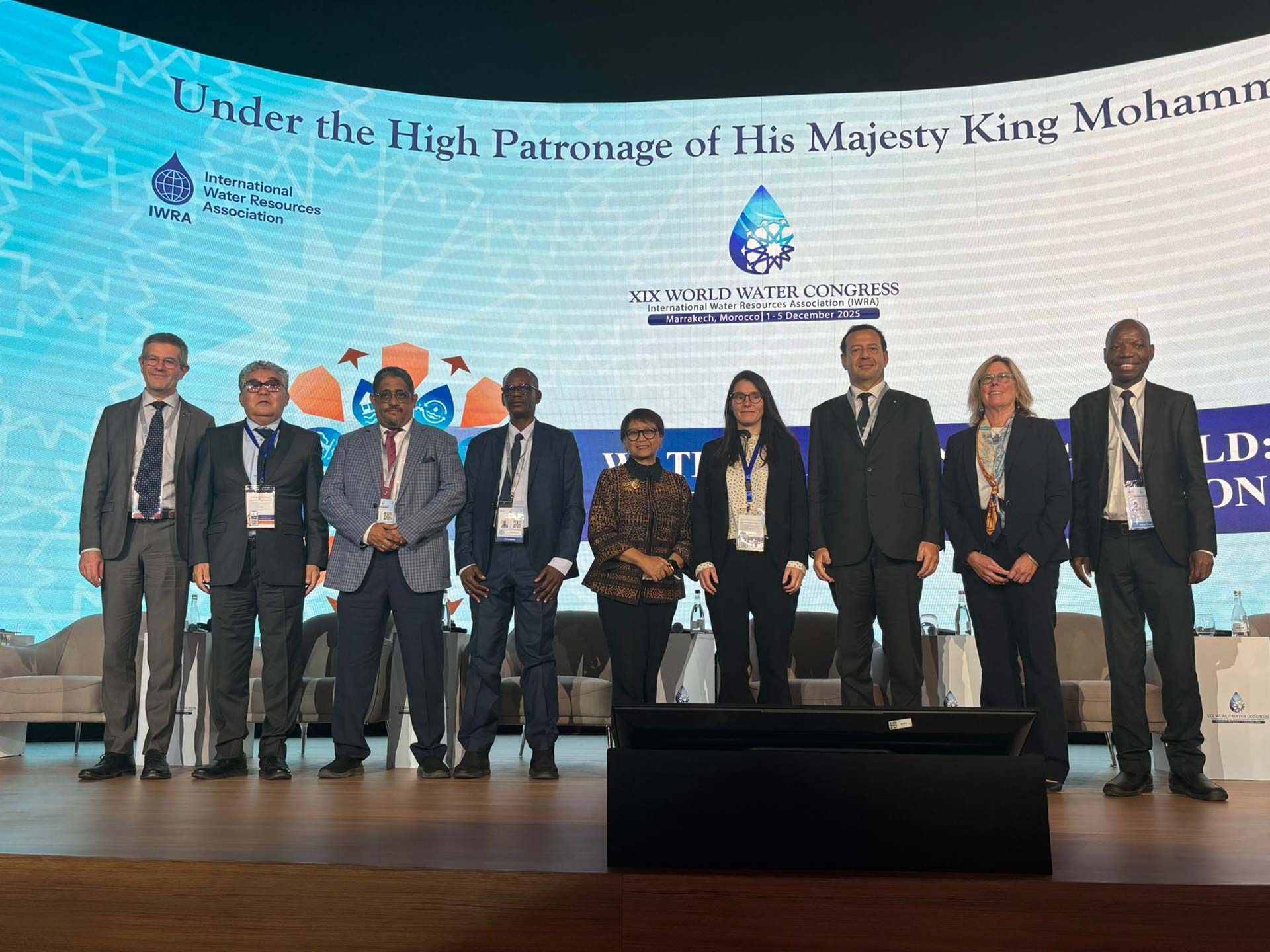 Retno MARSUDI (inviata speciale ONU per l'acqua): “Le soluzioni tecniche esistono, a volte è più importante concentrarsi sulla governance dell'acqua”.