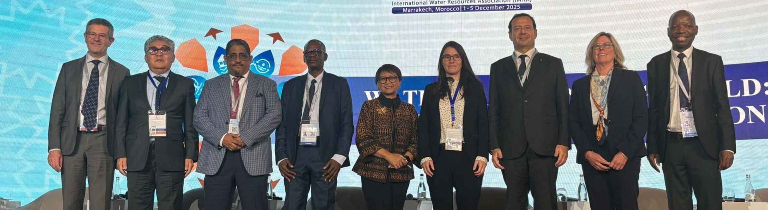 Retno MARSUDI (inviata speciale ONU per l'acqua): “Le soluzioni tecniche esistono, a volte è più importante concentrarsi sulla governance dell'acqua”.