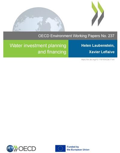 Water investment planning and financing